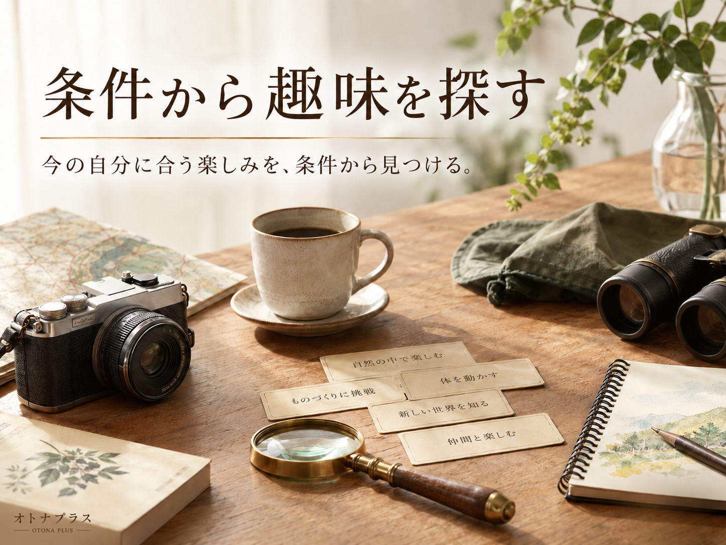 条件から趣味を探す