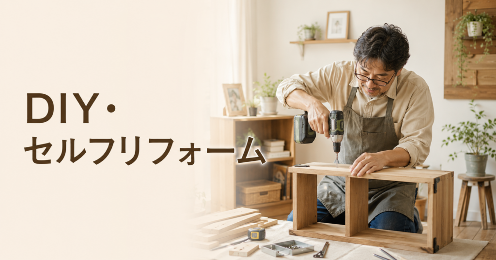 DIY・セルフリフォームのイメージ